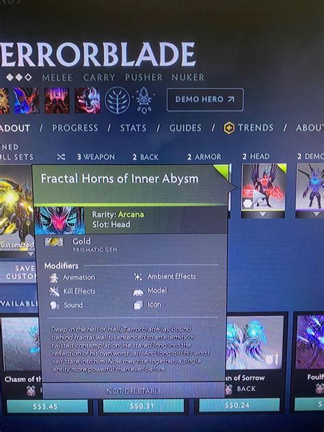 tb arcana gems|Listings for Fractal Horns of Inner Abysm .